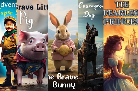5 storie di coraggio Kid’s
