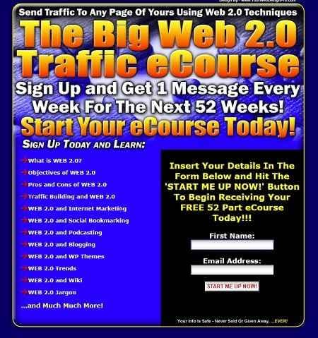 Il Big Web 2.0 Traffic eCourse