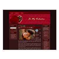Cioccolato Valentine HTML e Tema WordPress