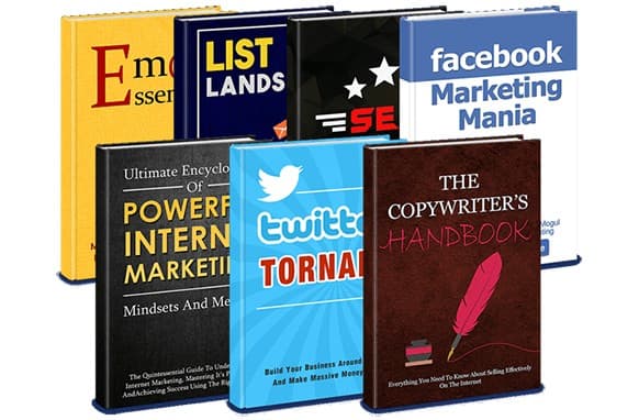 Collezione di 7 Ebooks Rivendibili