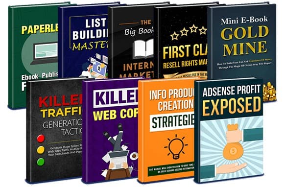 Collezione di 9 Ebooks rivendibili