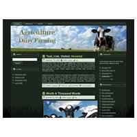 Tema WP dell'agricoltura casearia
