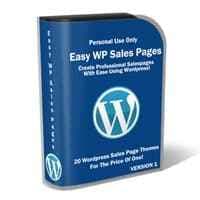 Pagine di vendita WordPress facili