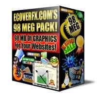 Pacchetto grafico ECoverFX 98 Meg