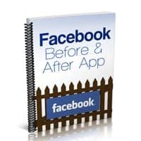 Facebook prima di & dopo l'app
