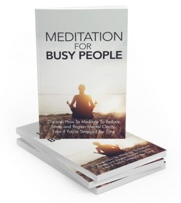 Meditazione per le persone occupate