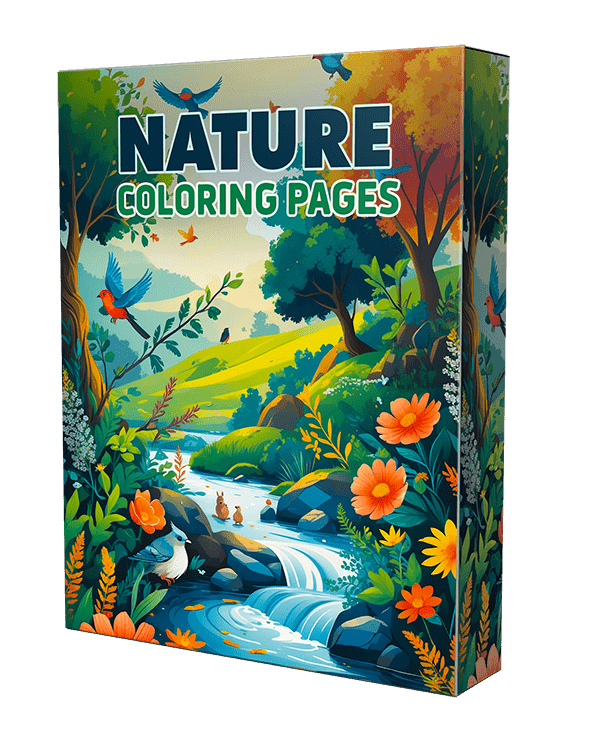 Disegni da colorare naturali per bambini