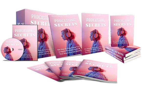 Pacchetto di aggiornamento di Podcasting Secrets