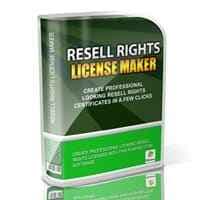 Rivendi i diritti License Maker