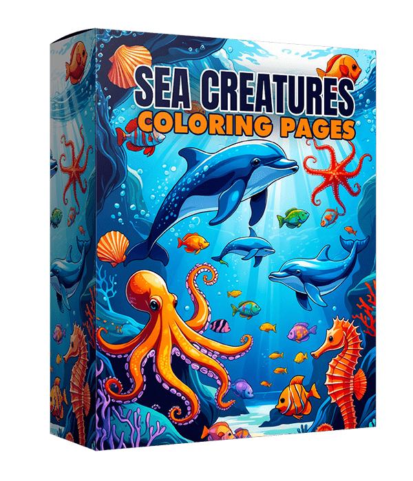 Disegni da colorare Sea Creature per bambini