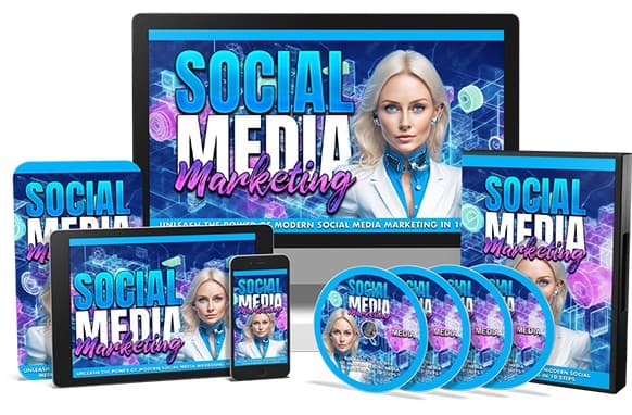 Pacchetto di aggiornamento di social media marketing