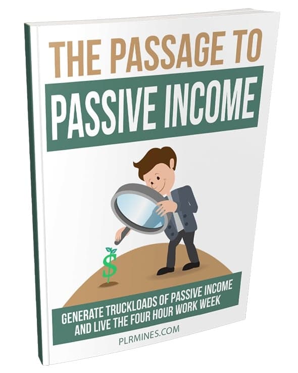 Il passaggio al reddito passivo eBook con PLR