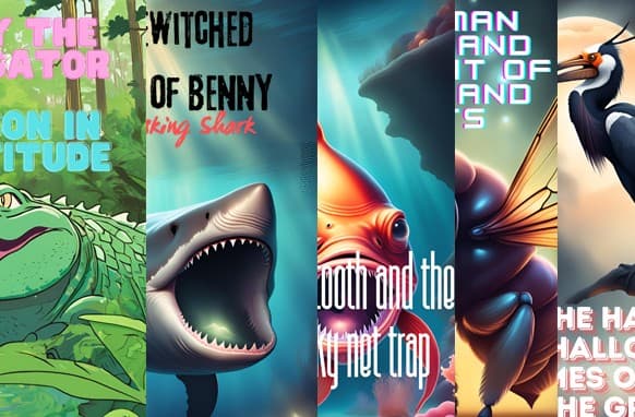 52 storie di ebook di animali spettrali per bambini