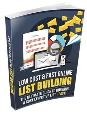 Basso costo e veloce online List Building