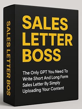 Lettera di vendita Boss