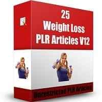 25 articoli di perdita di peso PLR V12