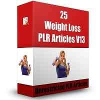 25 articoli di perdita di peso PLR V13