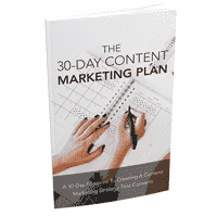 Piano di Content Marketing in 30 Giorni