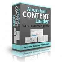Plugin Abundant Content Loader