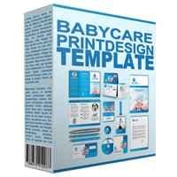 Modello di progettazione di stampa Baby Care