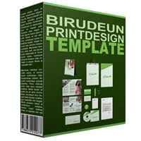 Modello di progettazione di stampa Birudeun