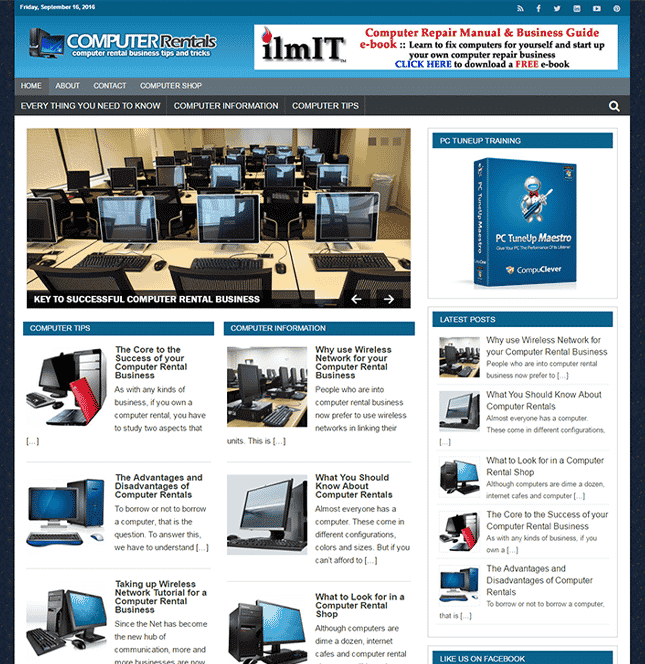 Blog PLR Noleggio Computer