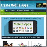 Creare un sito di app mobili