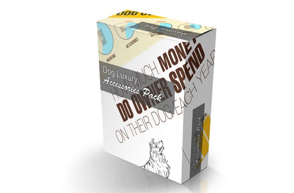 Pacchetto accessori di lusso per cani