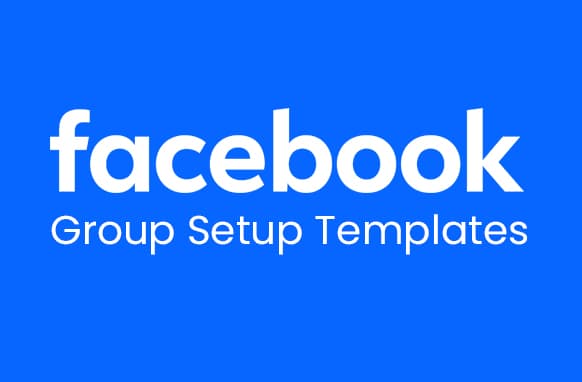 Modelli di configurazione del gruppo Facebook
