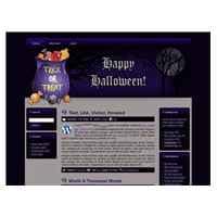 Modello del sito di Halloween 3
