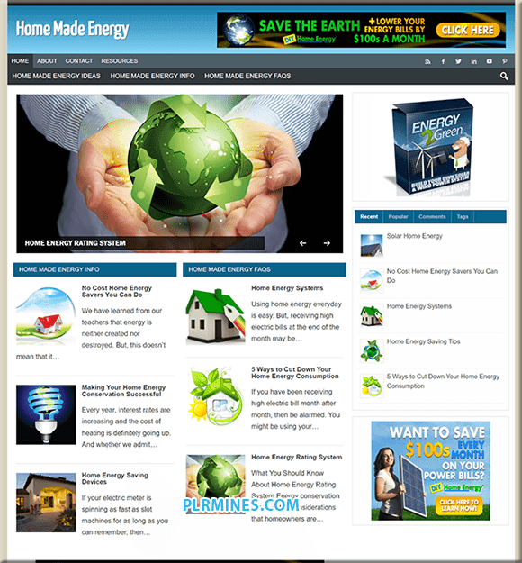 Blog Affiliato Home Made Energy