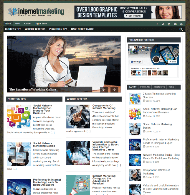 Blog PLR di Internet Marketing