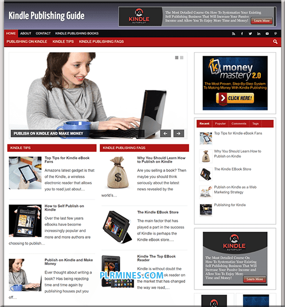 Kindle Publishing, il blog di Niche PLR