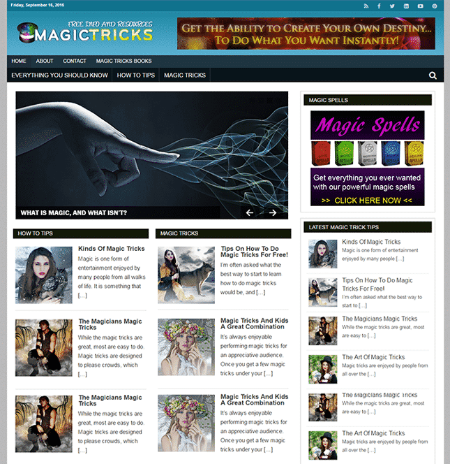 Blog PLR Trucchi Magici