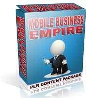 Mobile Business Empire PLR Pacchetto di contenuti