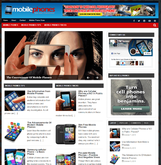 Blog PLR Telefoni Cellulari
