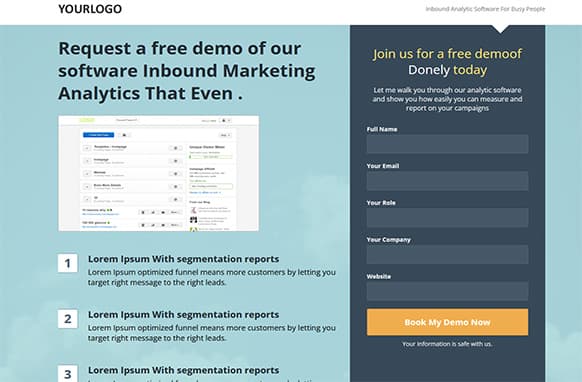 Pagine di vendita mobili responsive Vol 1