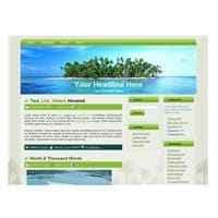 Palm Tree Island Tema WP