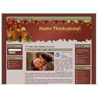 Il tema WordPress del Ringraziamento