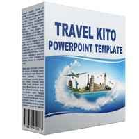 Modello PowerPoint multiuso Kito da viaggio