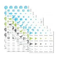 Grafica di stile Web 2.0