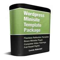 Pacchetto di Template WordPress per Minisito