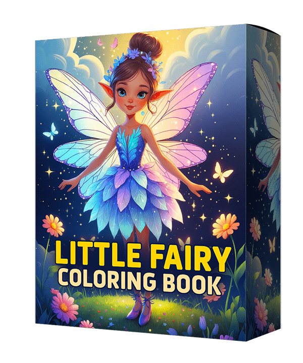 Little Fairy Coloring Book for Kids